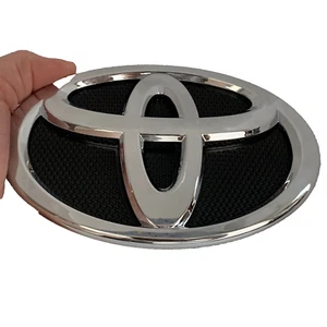 Toyota Grille Emblem Black Chrome Logo Badge for 2009-2013 Corolla - Bild 1 von 4