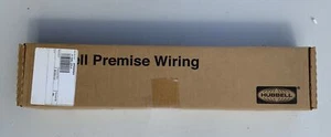 Hubbell NSP624 netSelect, Category 6, 24 Port Patch Pannel-Black - Picture 1 of 3