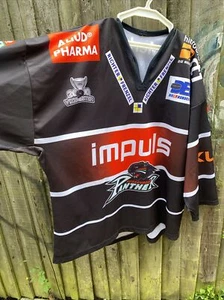 Augsburger Panther Ice Hockey Jersey German 2010 Vizemeister” 64” Tallackson 27 - Picture 1 of 9