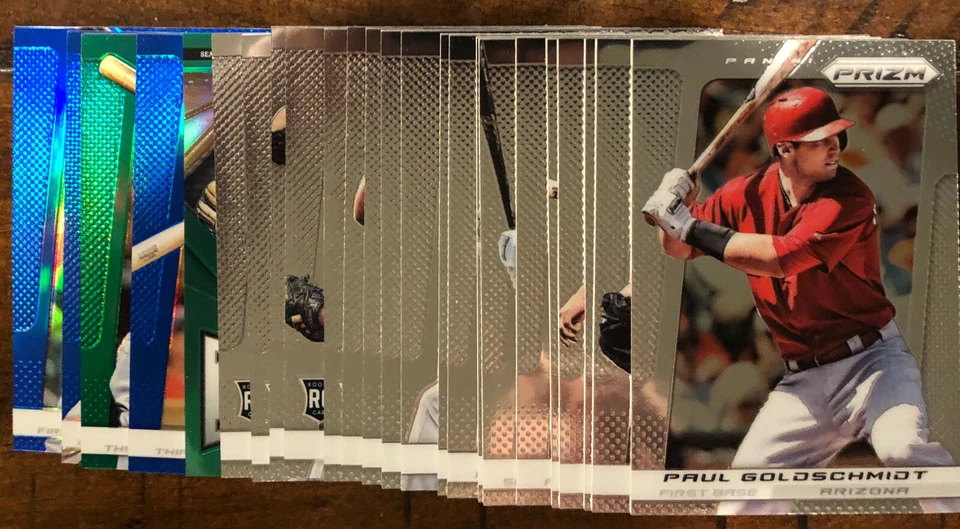 Béisbol Panini Prizm 2013 ¡Completa tu conjunto! Insertos Rookie RC azul verde Prizm Foto 1 de 1