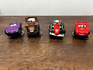 Disney Infinity 1.0 Cars Lot McQueen Mater Shiftwell Bernoulli - Picture 1 of 9
