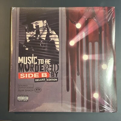Eminem Music To Be Murdered By MTBMB Side B Deluxe Red Vinyl 4-LP New Sealed  - Image 1 of 3