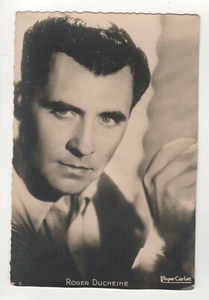 Roger Duchesne acteur français photo carte postale /cp801 - Imagen 1 de 1