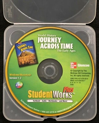 World History JOURNEY ACROSS TIME: The Early Ages - STUDENT WORKS PLUS  DVD - Image 1 of 4