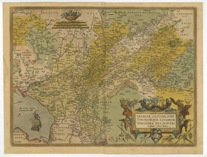 Antique Map of Gelderland by Ortelius (c.1580) - Picture 1 of 1