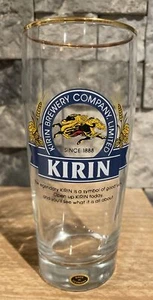 Bicchiere birra Kirin da collezione Grandi birrifici del mondo.Columbia House - Foto 1 di 6