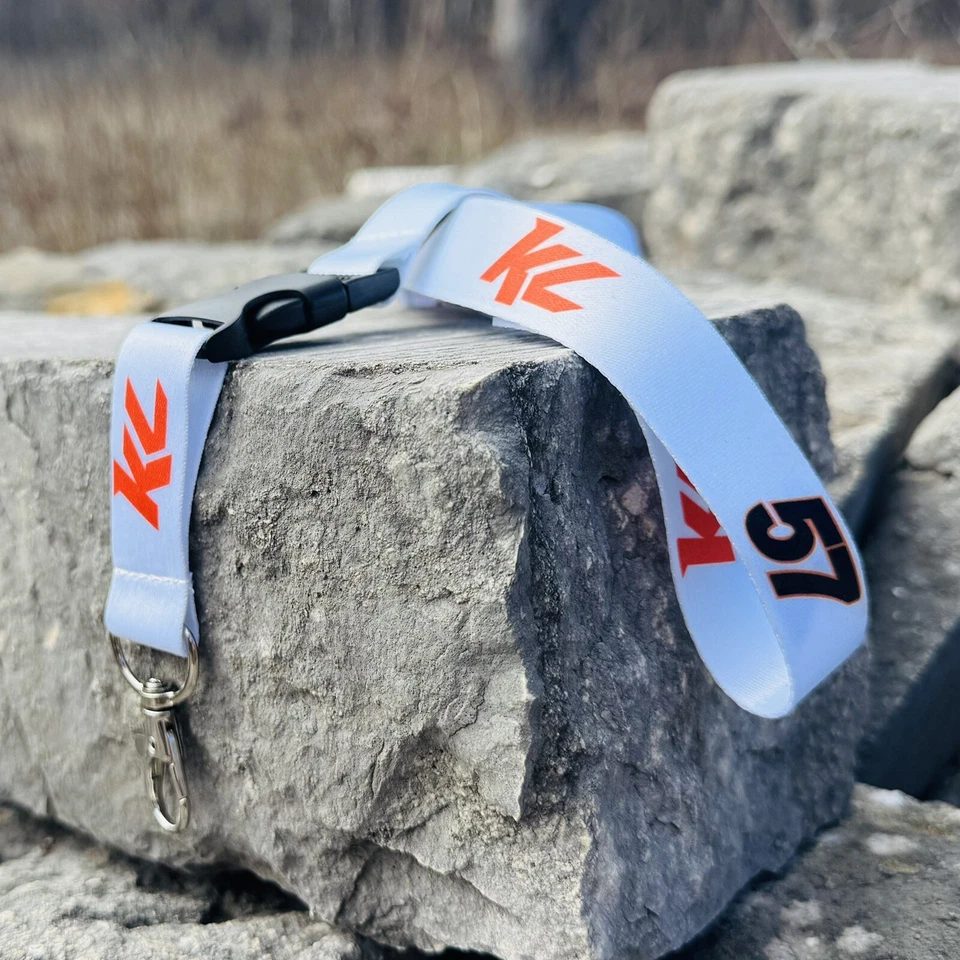 Kyle Larson 57 Credential Holder Lanyard And 57 Sticker - Image 1 of 2