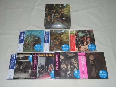 Creedence Clearwater Revival CCR JAPAN 7 Mini LP MQA-UHQCD PROMO BOX SET - Image 1 of 3