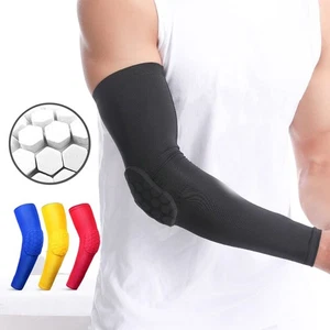 Arm Sleeve Basketball Running Sports Sun Protection Compression Protective Gear - Picture 1 of 10