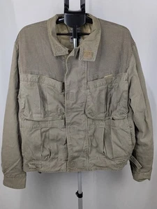 Vintage Members Only Jacket Mens XL Brown Racer Bomber Grand Prix 80s - Picture 1 of 21