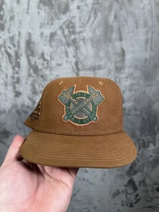 Atlanta Braves Hat Cap Fitted Mens 7 3/8 MLB Baseball 150th Anniversary New Era - Picture 1 of 8