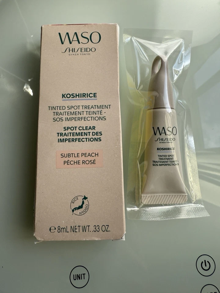 Shiseido Waso Koshirice тонированное пятно лечение - тонкий персик (0,33 унций/8 мл) новый в коробке - Изображение 1 из 1