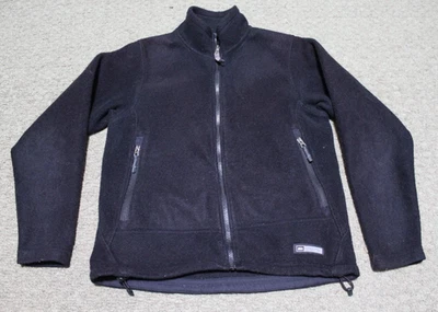 Chaqueta REI Cremallera Polartec Negra Poliéster Polar Cremallera Completa Para Mujer Mediana Foto 1 de 4