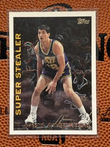 1994-95 Topps John Stockton Own The Game Stealer #41 Jazz - Bild 1 von 2