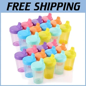 6 Tazze Sippy Colori Assortiti Senza Tappo, Confezione da 24 - Foto 1 di 10
