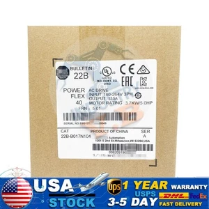 New AB 22B-B017N104 Sealed PowerFlex 40 AC Drive Fast Shipping 1PCS - Picture 1 of 4