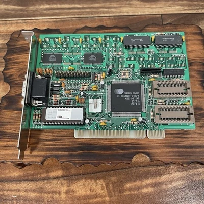 Cirrus Logic CL-GD5430 1MB VGA Card PCI Slot 486/Pentium Graphics Card - Image 1 of 4
