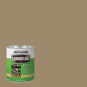 379562 Specialty Camouflage Paint, Quart, Flat Khaki, 32 Fl Oz (Pack of 1) - Picture 1 of 5