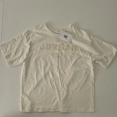 Camiseta Jordan Niñas Grande Blanca Desde 1984 Camiseta de Baloncesto Juvenil 12-13 Años Nike Foto 1 de 4