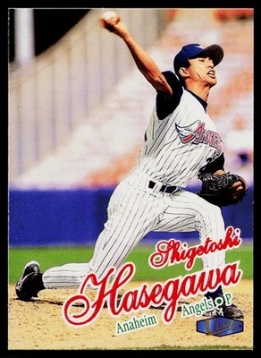 1998 Ultra #116 Shigetoshi Hasegawa Anaheim Angels - Image 1 of 2