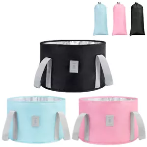 Collapsible Foot Soaking Bath Basin Foot Soak Tub for Travel Washing Clothes 18L - Picture 1 of 16
