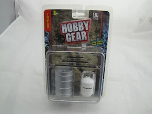 15102 Hobby Gear Fusto Birra Propano Bottiglia e 3 Cinghie di Tensione Bagagli 1:10 - Foto 1 di 2