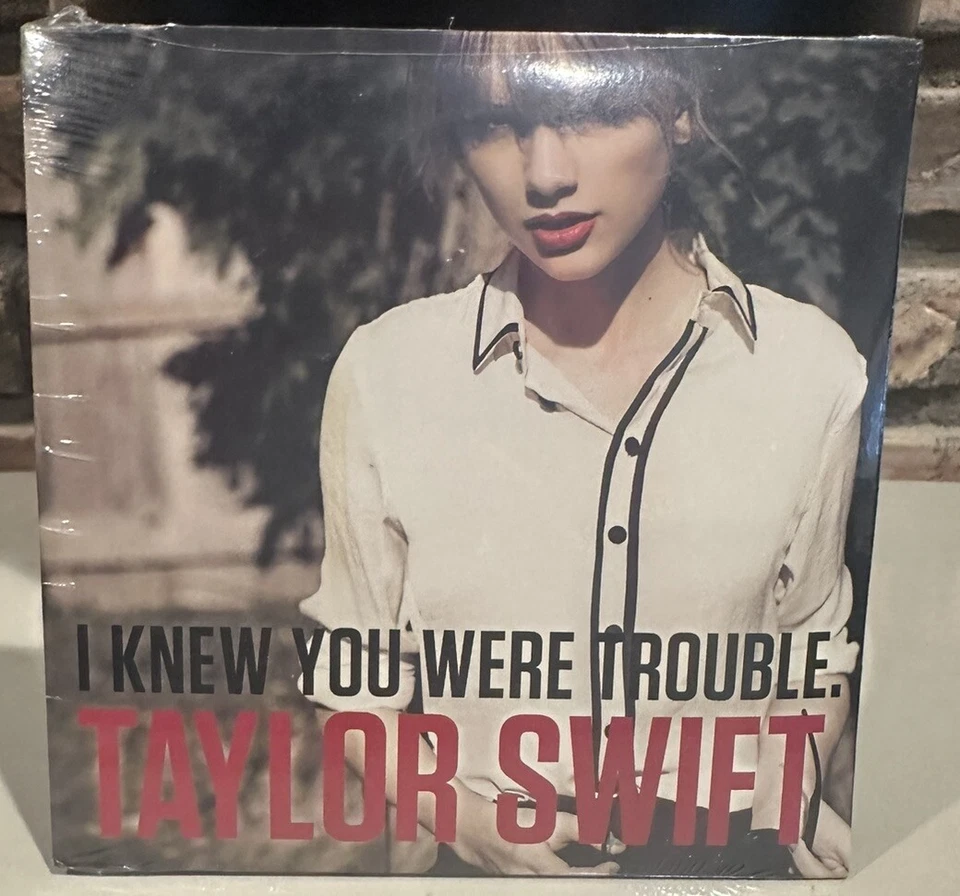 Official Taylor Swift I Kyou Were Trouble Numbered Single CD - RARE
