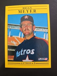 1991 Fleer - #510 Brian Meyer - Picture 1 of 2