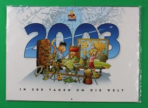 WIPA Mosaik Original Abrafaxe In 365 Tagen um die Welt 2003 eingeschweißt - Bild 1 von 2