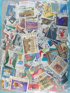 Niederlande Sammlung von 1000 verschiedenen gebrauchten Briefmarken - Bild 1 von 1
