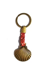 Jakobsweg Jakobsmuschel Muschel Schlüsselanhänger / Rucksack Dekoration - Antik - Bild 1 von 7