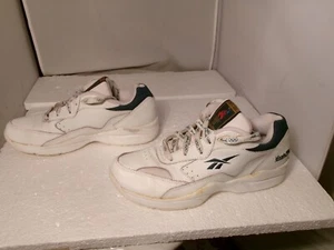Vintage Reebok Atlanta 1996 Olympic Games Shoes Sneakers White Women Sz 6.5 - Picture 1 of 14