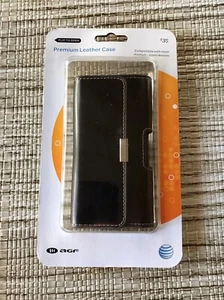 AGF Premium Leather Case Compatible with MOST Medium Size Phones NEW - Picture 1 of 3