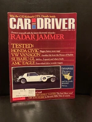 Car And Driver Magazine: Radar Jammer February 1980 - Image 1 of 4