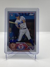 Josh Jung 2023 Topps Chrome Rookie Card. Card 93 Texas Rangers