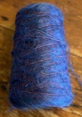 NUEVO Louet Arco Iris/Riverline Mohair Hilo Cono Púrpura Brezo Gran Bretaña Foto 1 de 4