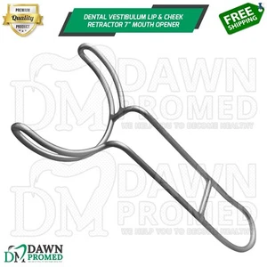 Dental Vestibulum Lip & Cheek Retractor 7" Mouth Opener Surgical Instruments - Picture 1 of 8