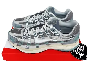 Nike P-6000 Flat Pewter Grey Iron Silver UK 5 9 10 11 12 US FN7509-029 New - Picture 1 of 12