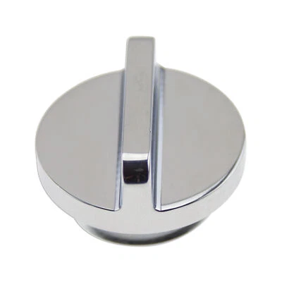 CNC Aluminum Filler Chrome For Yamaha YZF R6 R1 CNC Dexter Engine Oil Cap Fluid - Image 1 of 3
