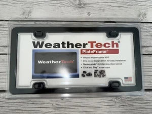 WeatherTech License Plate Frame Brand New - Picture 1 of 3