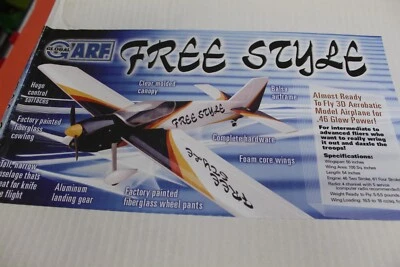 NIB GLOBAL HOBBY FREE STYLE ARF KIT - Image 1 of 4