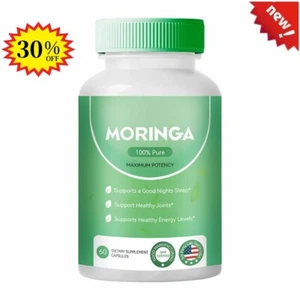 60pcs Rosabella Moringa Powder Capsules - 800mg of Pure Nutrient BEST - Foto 1 di 8