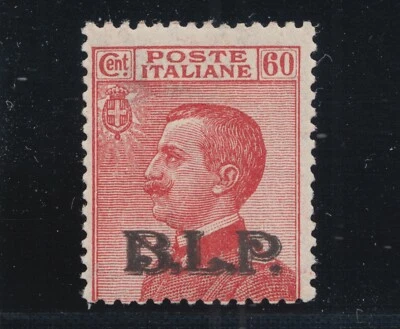 Italia Sc B15 MNH. Carmín 1922 60c Victor Emanuel, B.L.P. sobreimpresión, certificado Foto 1 de 3