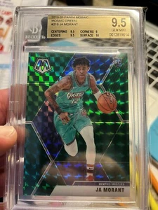 2019-20 Panini Mosaic Green Ja Morant Rookie! BGS Gem Mint 9,5🔥💥 - Bild 1 von 2