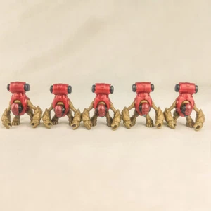 5Pcs Mega Bloks Construx Halo Infinite Defense Point Showdown Red Grunt Figure - Picture 1 of 5