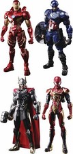 NEW Marvel Universe Variant Bringarts DESIGNED BY TETSUYA NOMURA 4 Figures Set