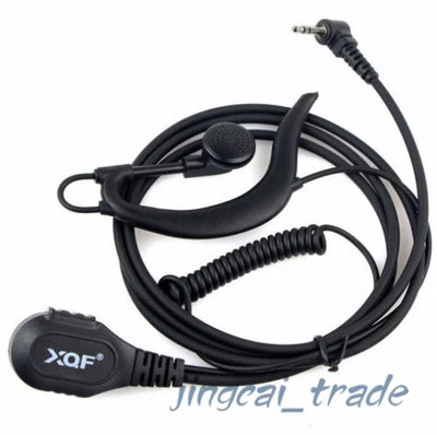 Newest! G-Shape PTT Earpiece Earphone Mic for Motorola Radio 1 Pin 2.5mm - Image 1 of 4