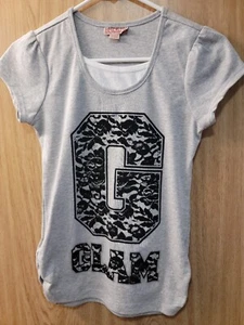 Beautees ~ Mädchen T-Shirt "Glam" grau ~ Größe XL - Bild 1 von 5