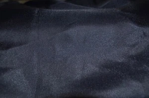 Navy blue silky- polyester 135" L x 58"W (2.97 yds) - Picture 1 of 4