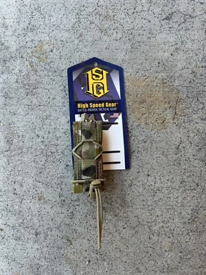 HSGI Multicam Pistol TACO Adaptable Belt Mount Single Magazine Pouch - Image 1 of 4